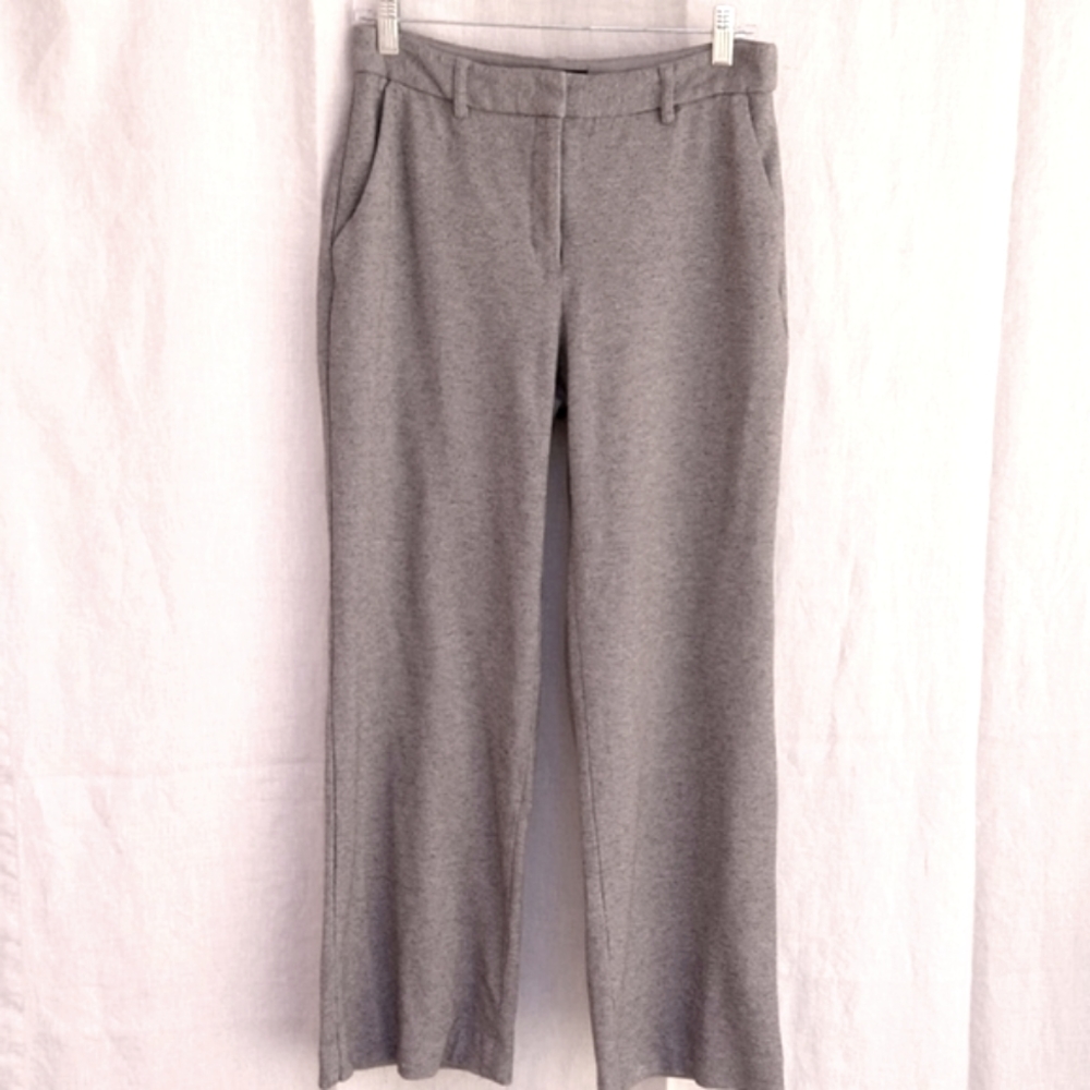 Express Trousers High Rise Wide Leg Pants In Gray Size 6